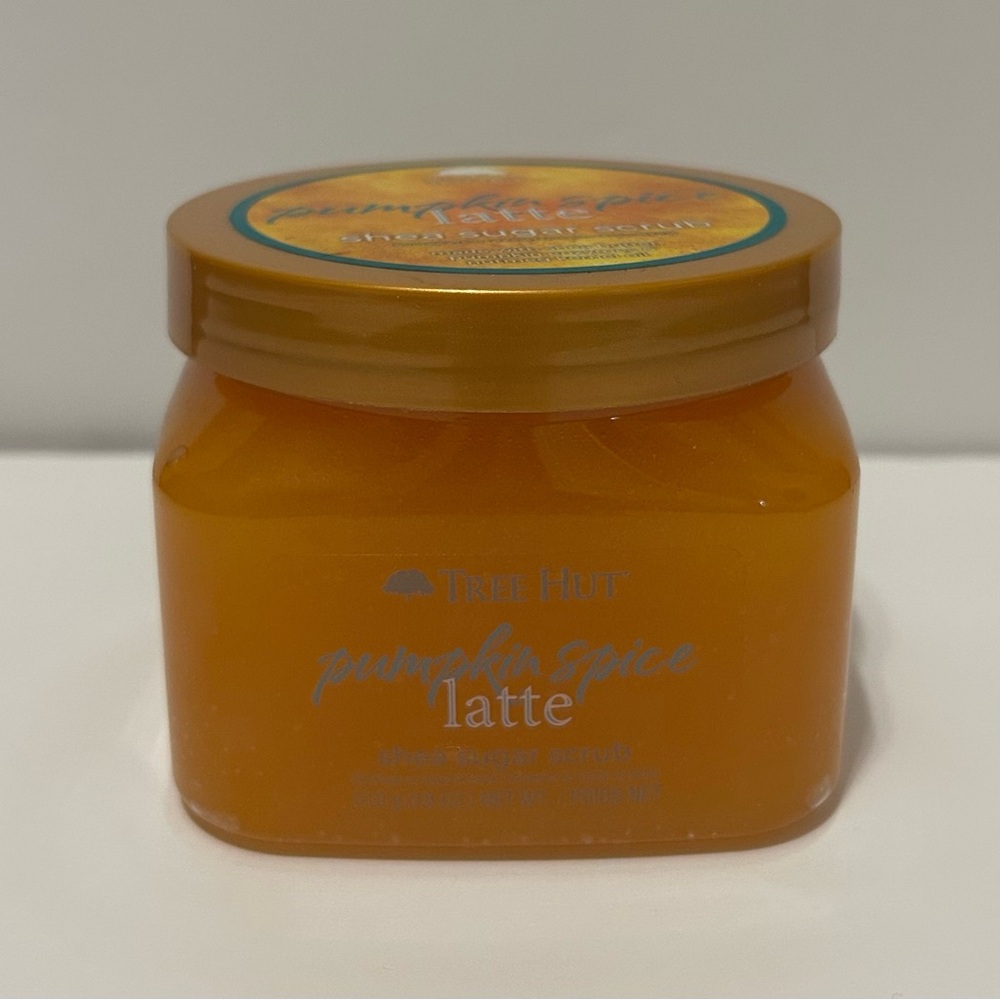 NEW Tree Hut Pumpkin Spice Latte Shea Sugar Scrub 18 oz